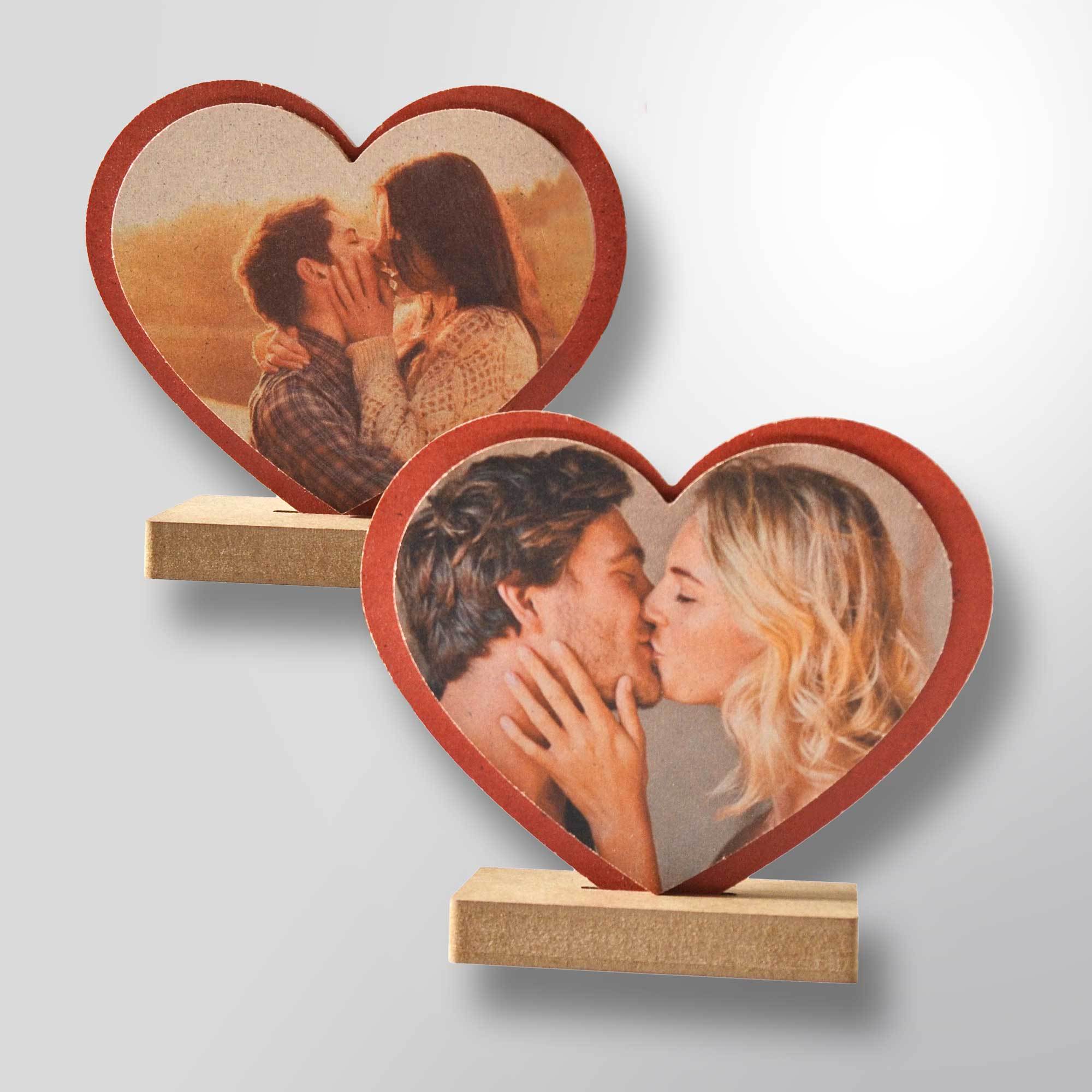 Cuori personalizzati in legno