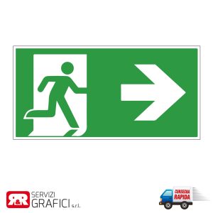 Cartello Uscita di Emergenza