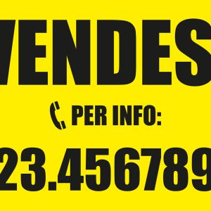 Cartello vendesi